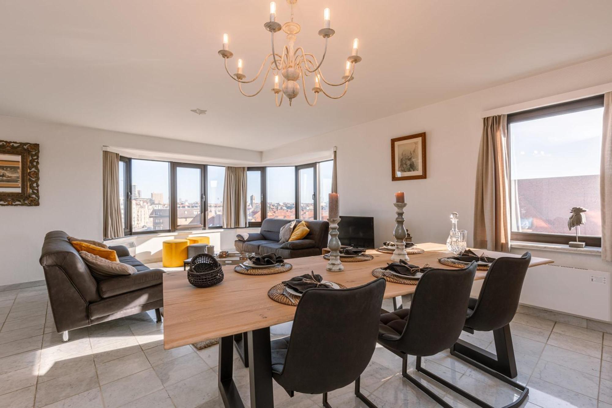 Huswell - Spacious & Modern Sea View Apartment With Garage 오스텐드 외부 사진